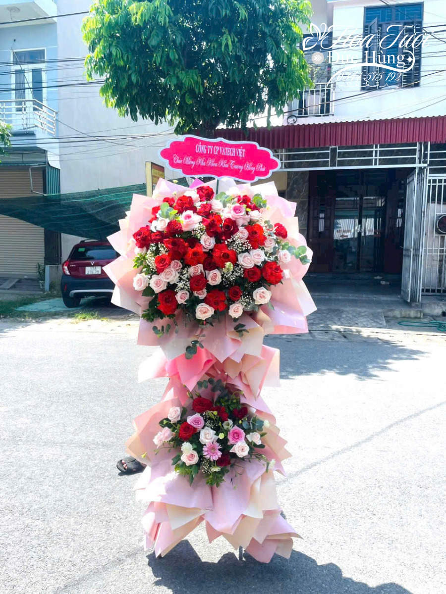 Lẵng Hoa Khai Trương HCM047